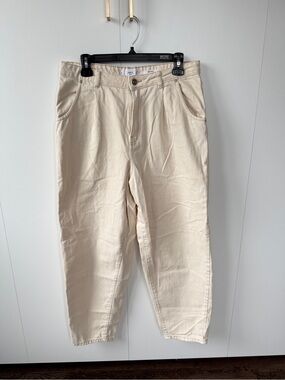 Mango Men's Cream Chinos
